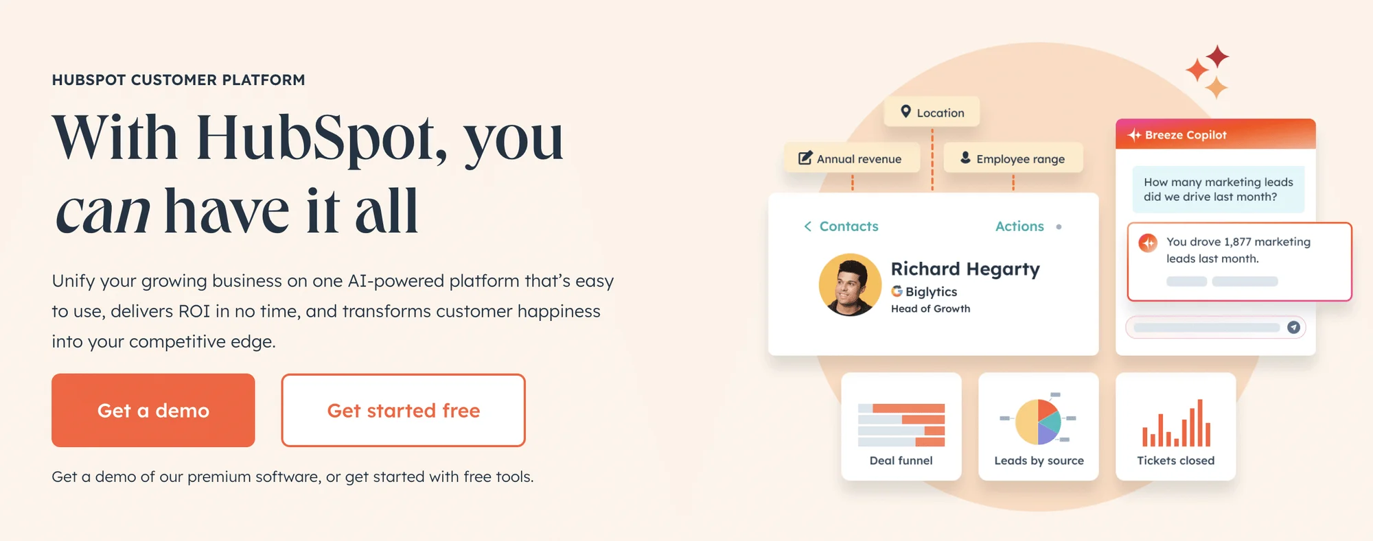 alternativas ao outreach.io - hubspot