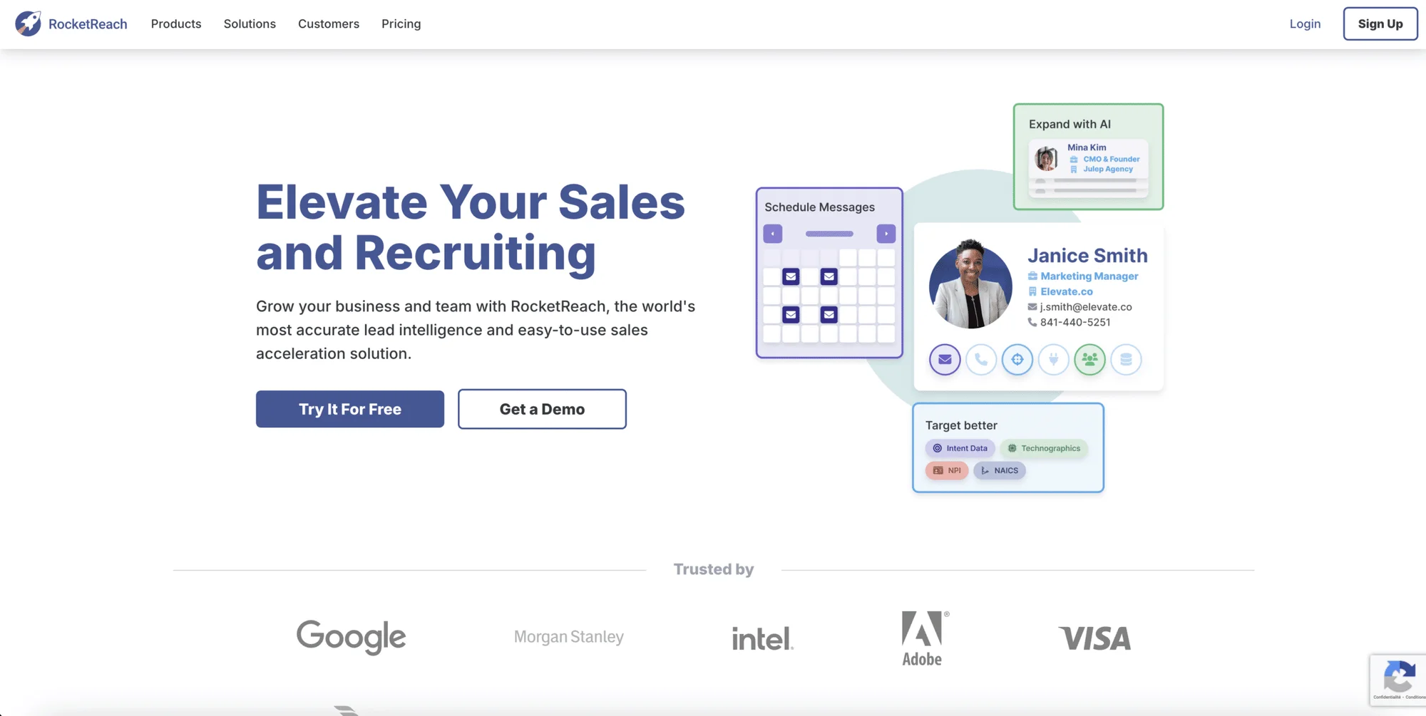 Alternativas ao Seamless ai : RocketReach