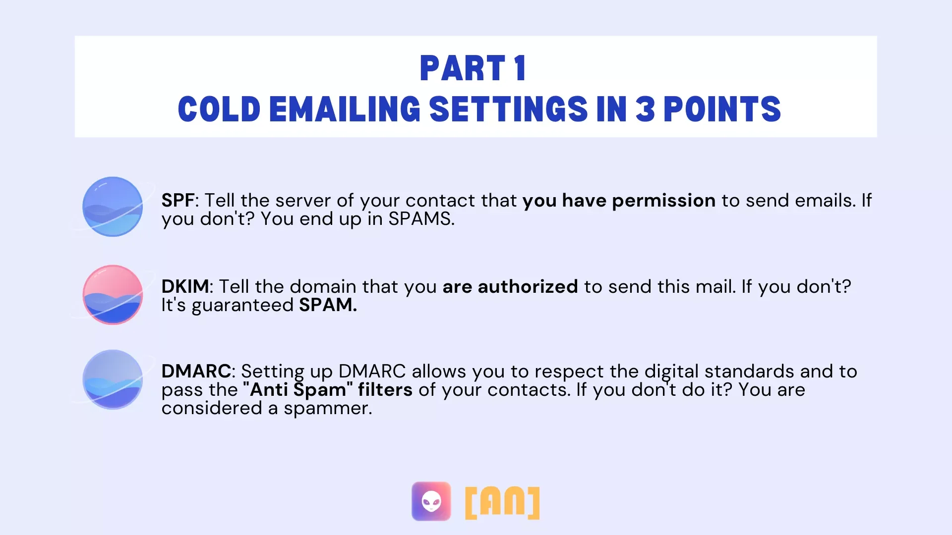 Configure your mailbox for Cold Emaling