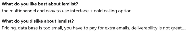 salesforge alternative lemlist review