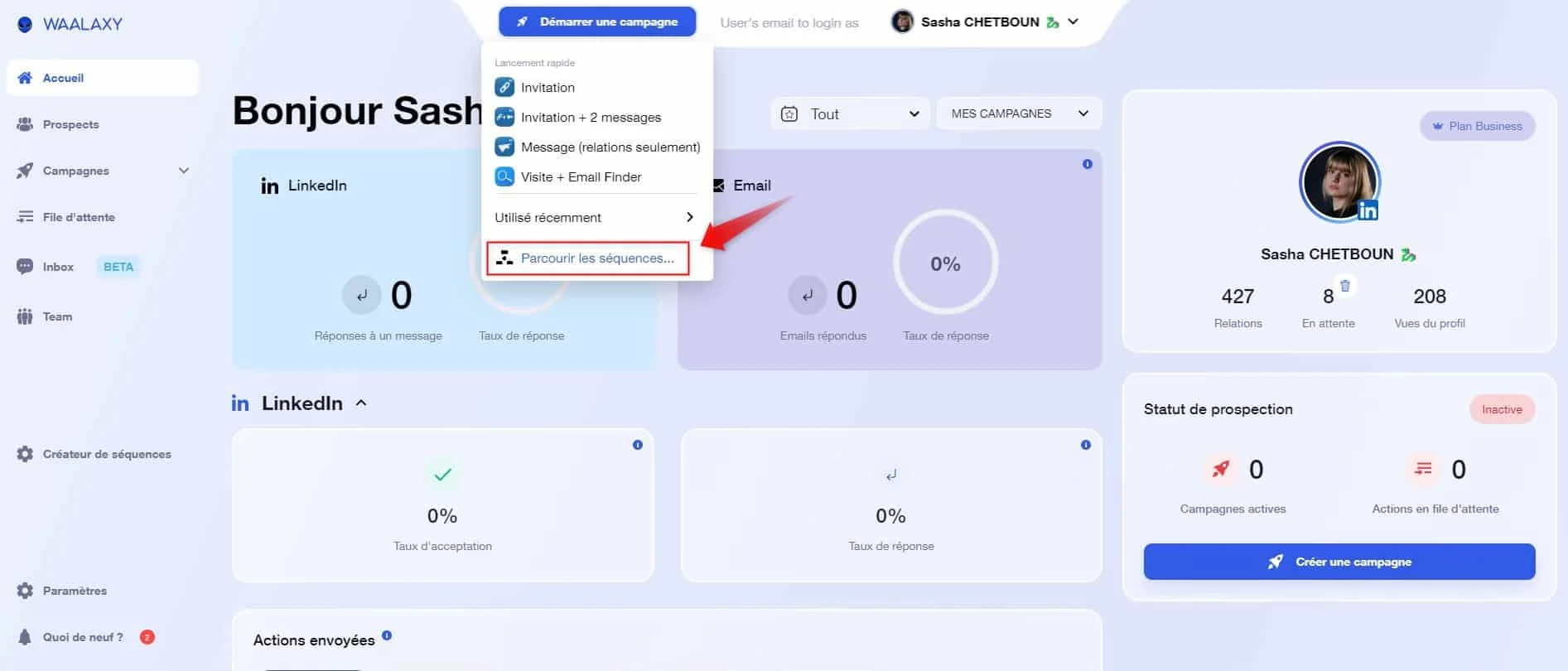Formulaire de connexion et inscription sur le site JDN Video avec menu de rubriques thématiques
