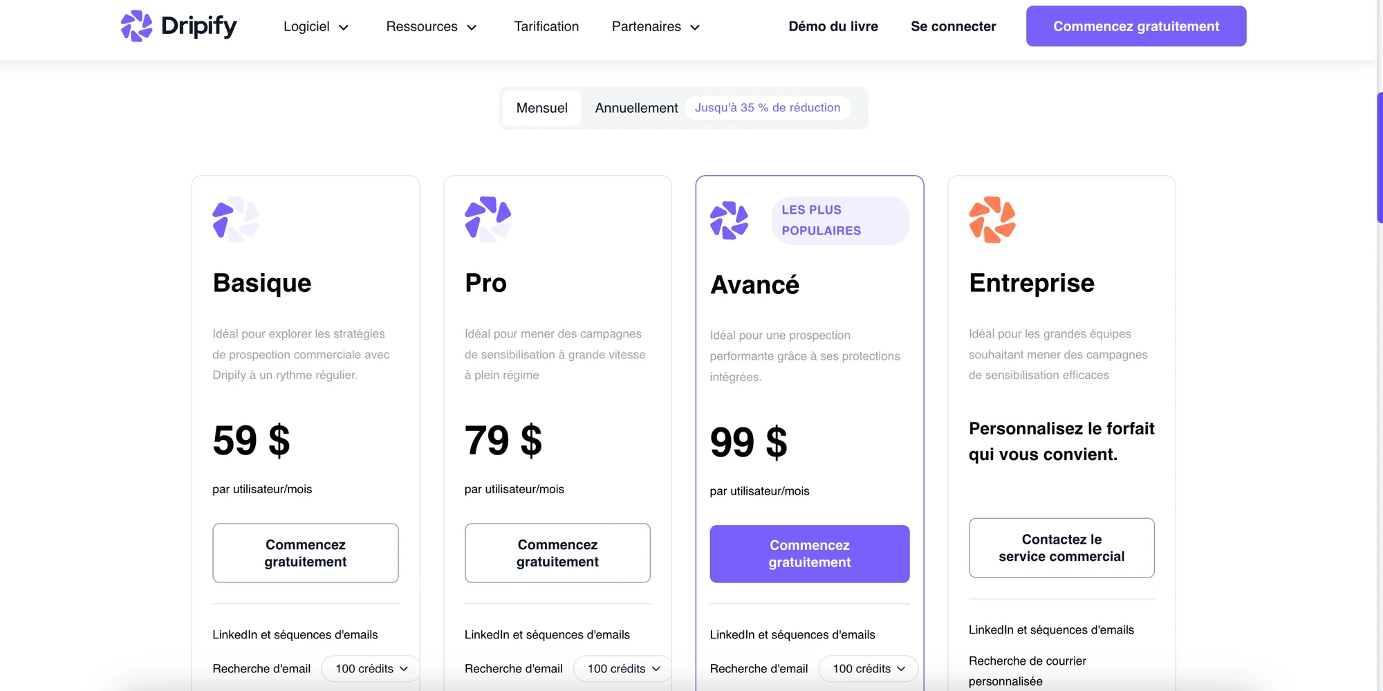 dripify prix