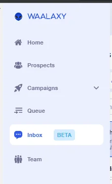 Inbox Waalaxy access