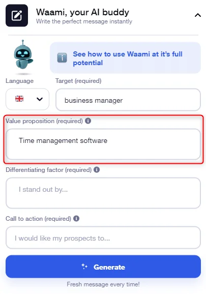IA Waami value proposition