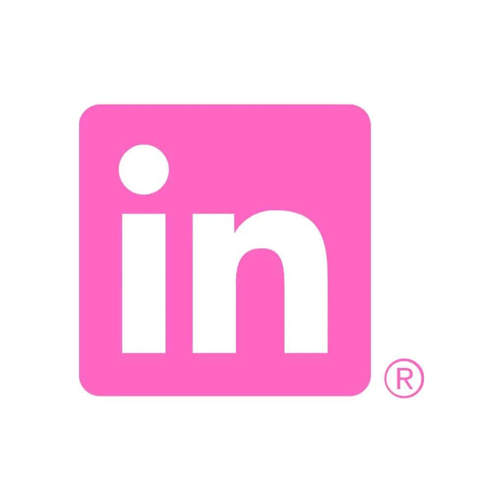 LinkedIn logo icon jpg (pink)