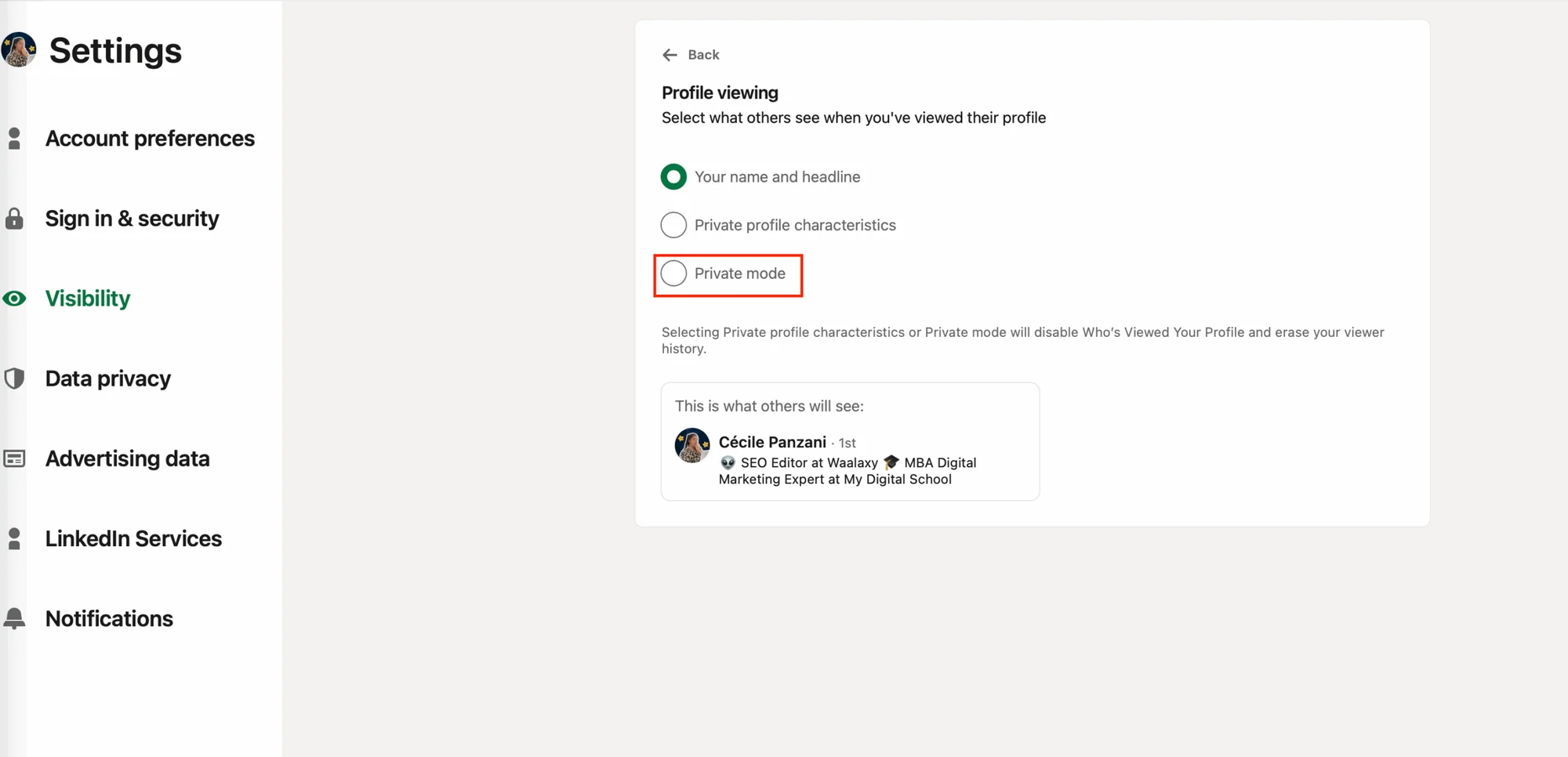 LinkedIn Anmeldung