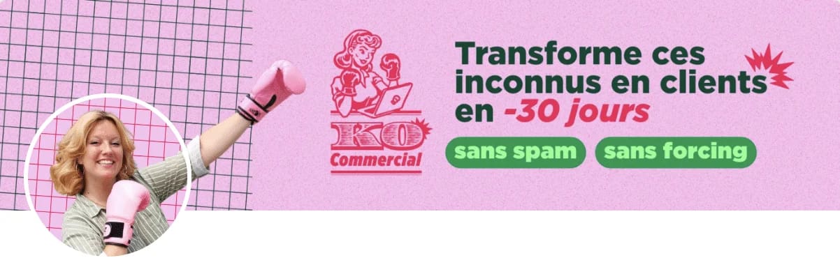 Exemple de bannière LinkedIn originale