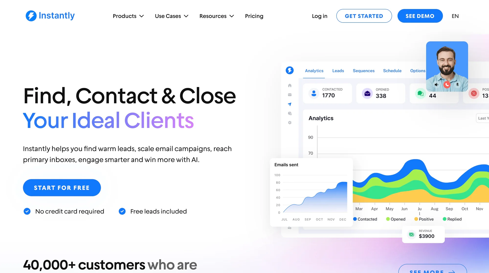 Instantly AI Lead Generation tools