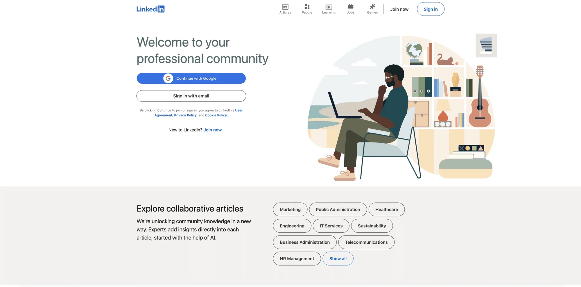 Strategia dei contenuti di LinkedIn.