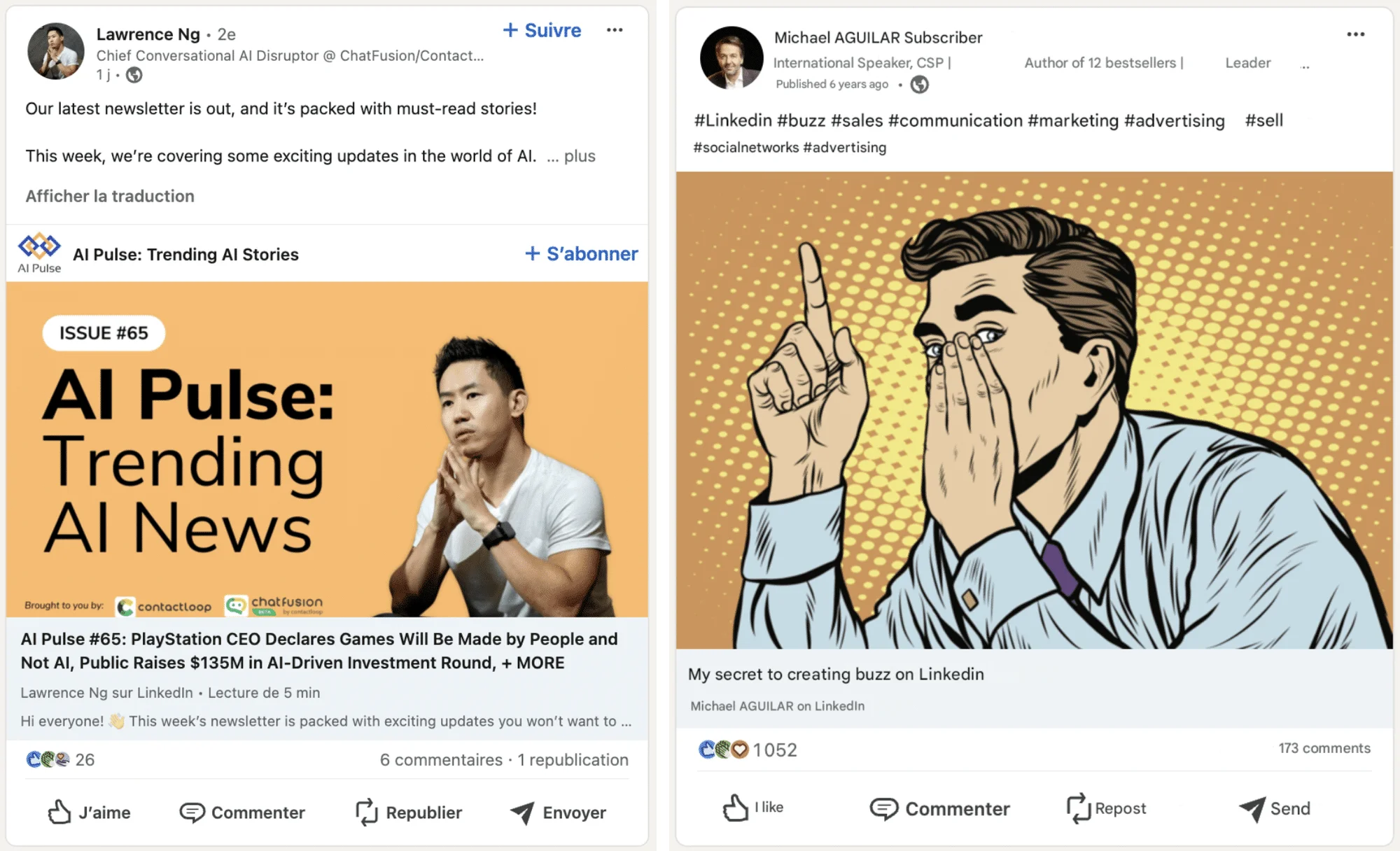 Estratégia de conteúdos do LinkedIn: exemplo de um post de LinkedIn pulse.
