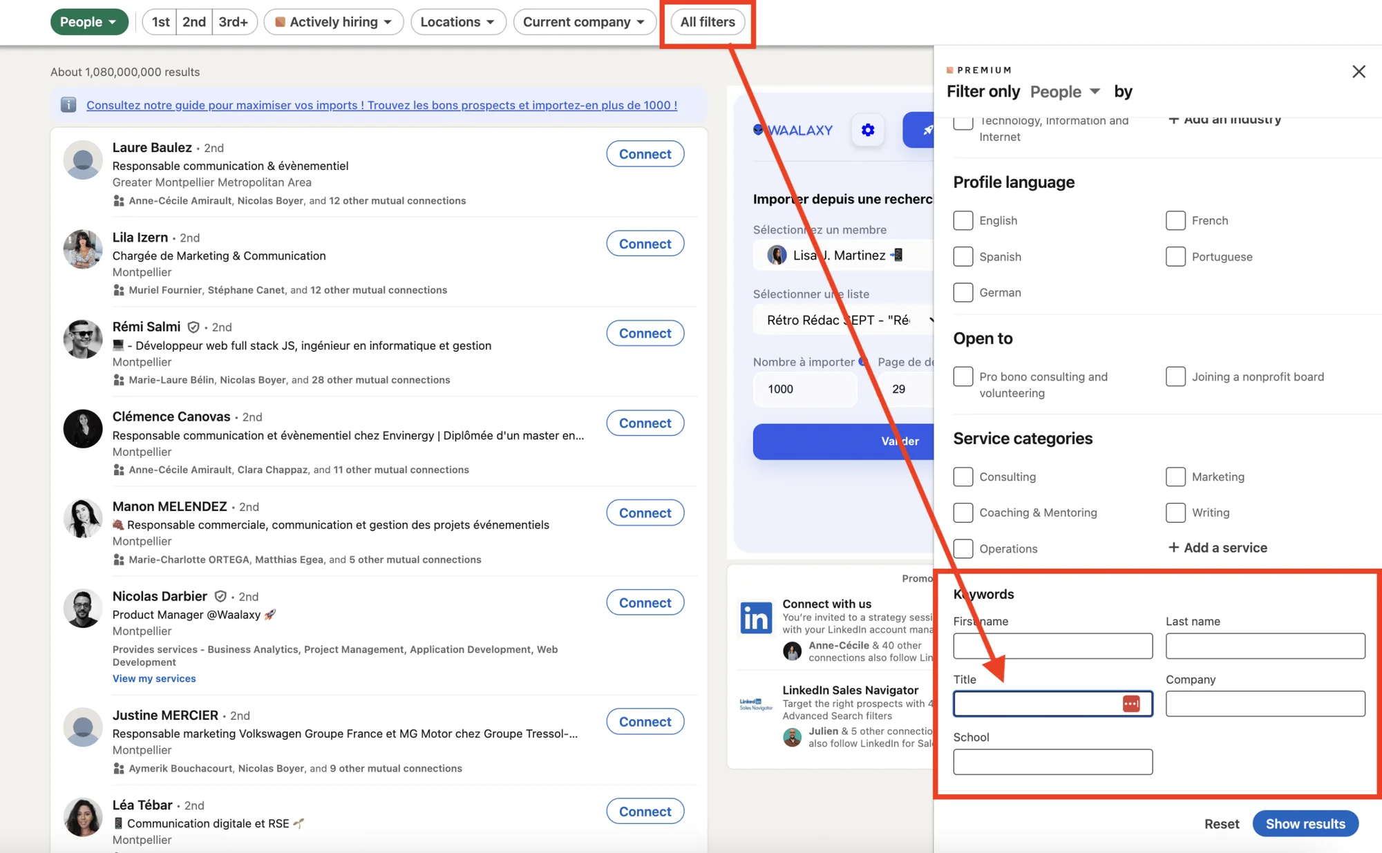 Pesquisa e seleção de uma estratégia de conteúdos para o LinkedIn.