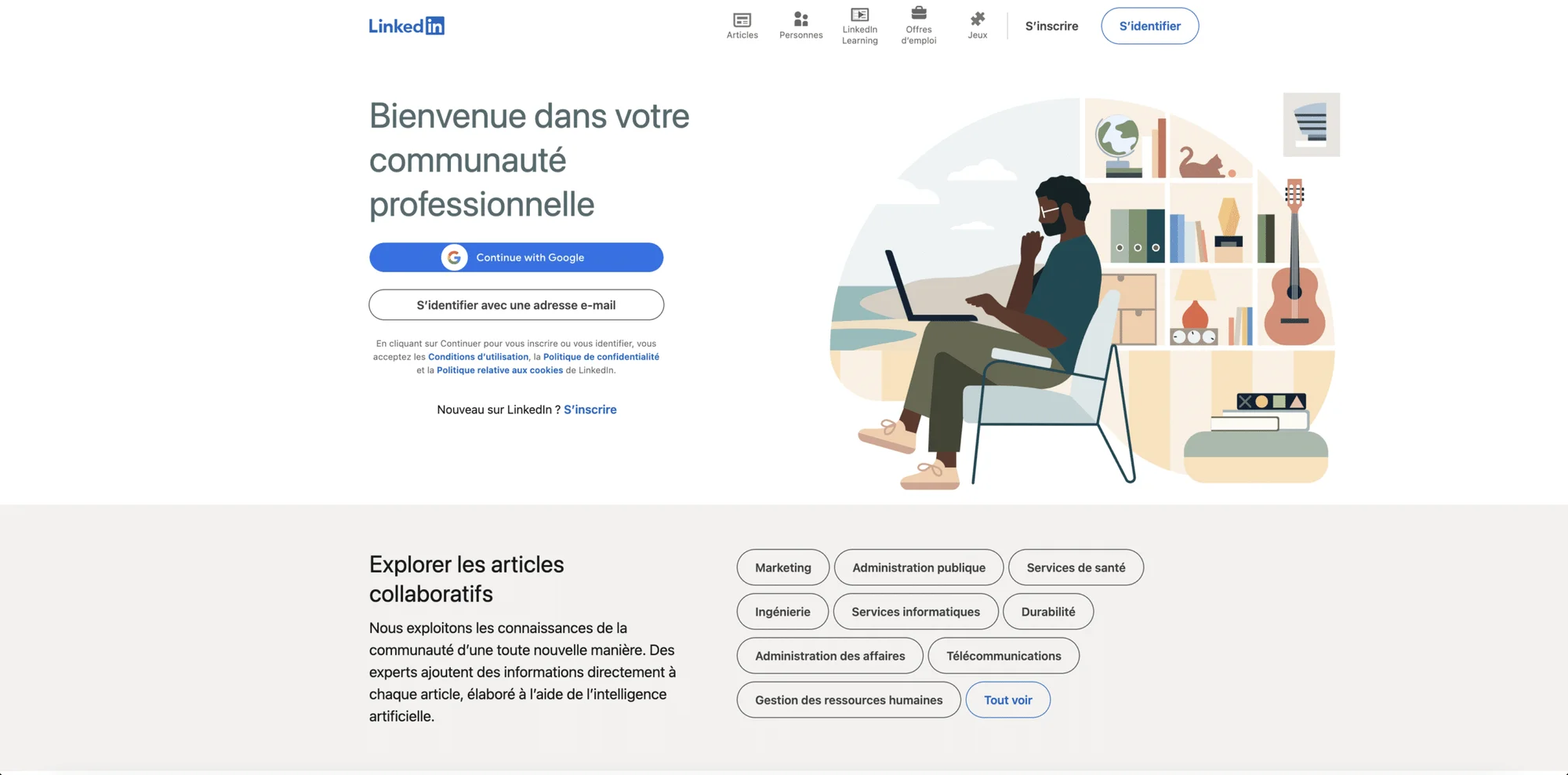 Stratégie de contenu LinkedIn.